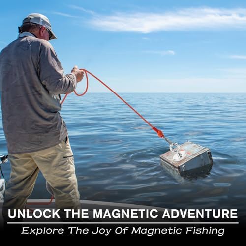 200 LBS Fishing Magnet, 1.76 Inch Rare Earth Metal Pickup Magnet - Image 2