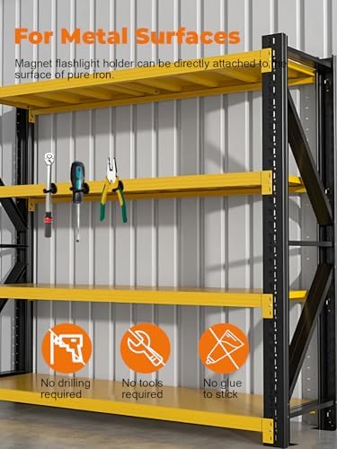 Universal Magnetic Garage Hooks, Magnet Base - Image 5
