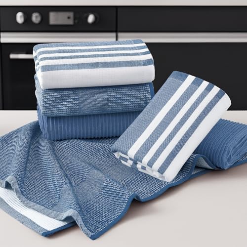 Homaxy Cotton 380 GSM Premium Kitchen Towels, 9 Pack - Image 5