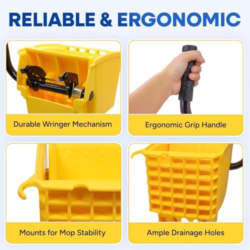 Plastic Prince Mop Wringer Only Side Press Wringer Replacement - Image 4