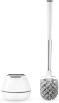 BOOMJOY Toilet Brush and Holder Set, Toilet Bowl Cleaner Brush, Toilet Scrubber by BOOMJOY