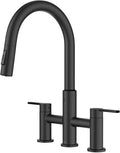 KRAUS Oletto Touchless Sensor Bridge Kitchen Faucet by Unknown