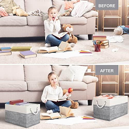 Fab totes Storage Bins 8-Pack, Foldable Storage Baskets - Image 6