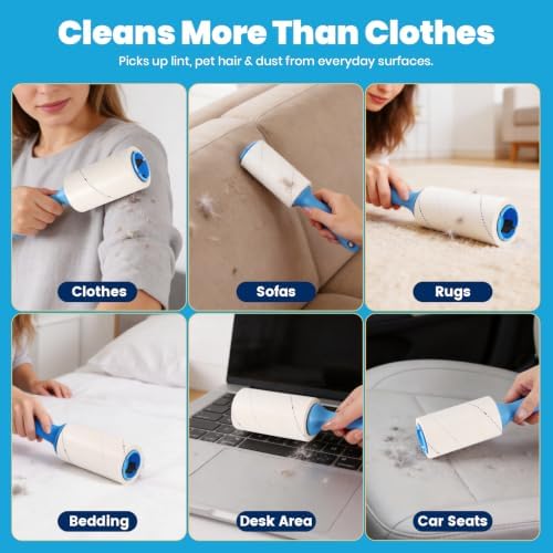 260 Sheets Extra Sticky Lint Roller - Image 7