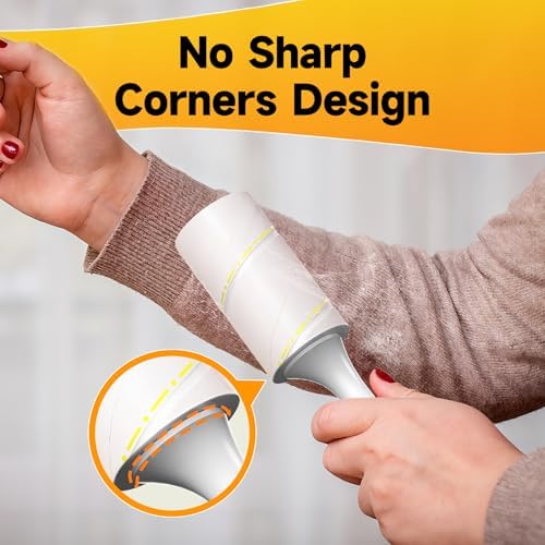 Extra Sticky Lint Roller for Pet Hair, 1000 Sheets, 3 Handles - Image 5