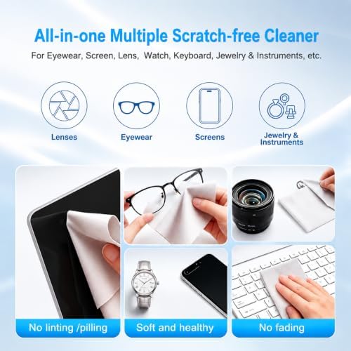 2 Pack Microfiber Liner Cleaning Cloth 15" 16" MacBook Air/MacBook Pro Screen - Image 5