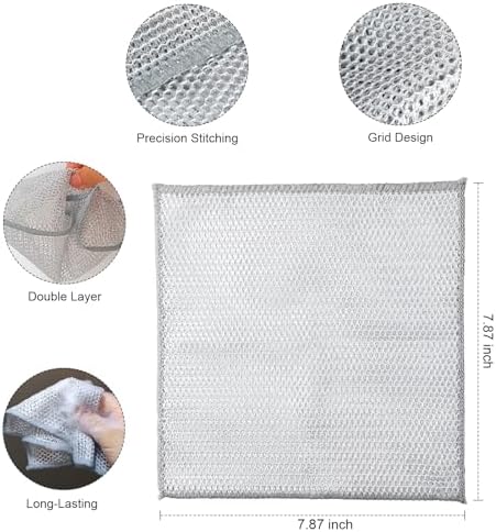Non Scratch Wire Dishcloth, 40 Pack - Image 2
