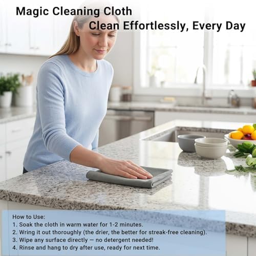 Microfiber Cleaning Cloth, 7 Pack Multi-Size - Image 7