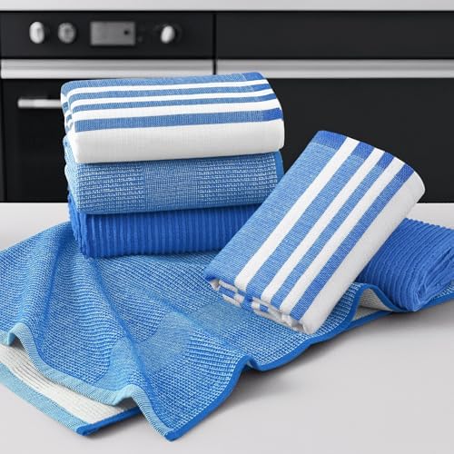 Homaxy Cotton 380 GSM Premium Kitchen Towels, 6 Pack - Image 5