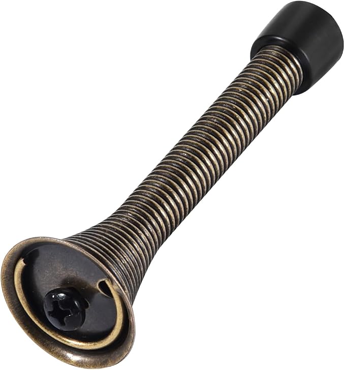 KISEER 12 Pack Spring Door Stops 3 1/4 Inch Flexible Heavy Duty Spring Door - Image 8