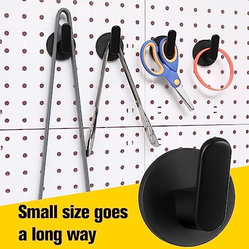 Kanayu 10 Pcs Magnetic Hooks Heavy Duty Magnetic Wreath Hanger, Magnet Tool - Image 5