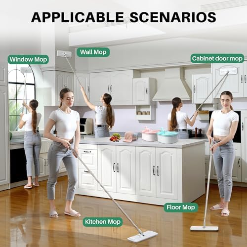 JOYMOOP Flat Mop System, Microfiber Mop - Image 5