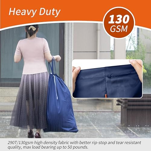 Polecasa 2 Pack Extra Heavy-Duty Laundry Bag - Image 2