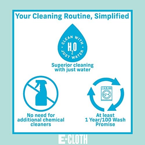 E-Cloth Glass & Polishing Cloths, Premium Microfiber Glass Cleaner, Glass and - Image 6