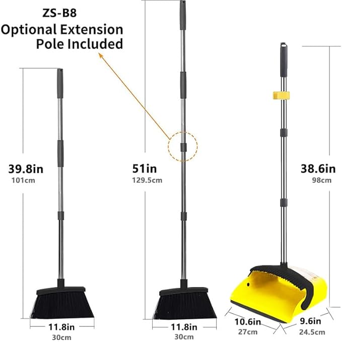 2-Pack is More economical，Brooms - Image 2