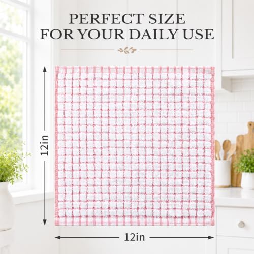 Homaxy 16 Pack Terry Kitchen Dish Cloths - Image 3