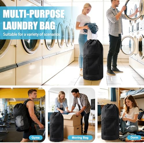 Laundry Bag Backpack, Olosar Extra Large Travel Laundry Bag - Image 7