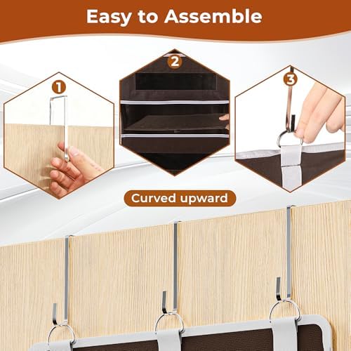 5 Tier Over the Door Organizer for Bathroom - Image 6