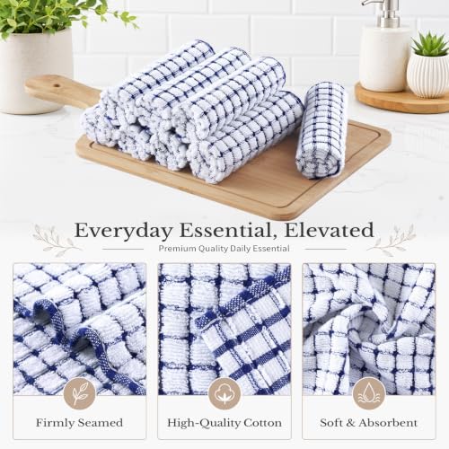 Homaxy 16 Pack Terry Kitchen Dish Cloths - Image 2