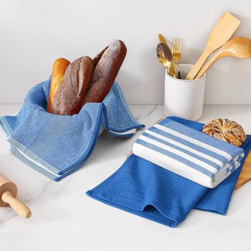 Homaxy Cotton 380 GSM Premium Kitchen Towels, 6 Pack - Image 6