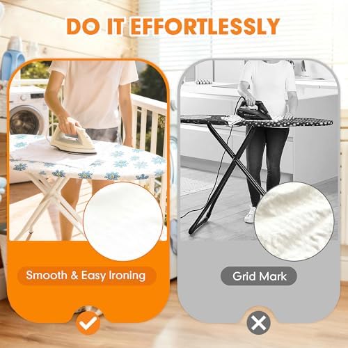 Ironing Board Cover and Pad, 15x54 Standard Size, Scorch Resistant - Image 4