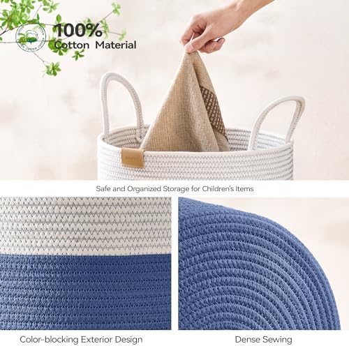 Nunsino Laundry Hamper 95L, Large Laundry Basket - Image 5