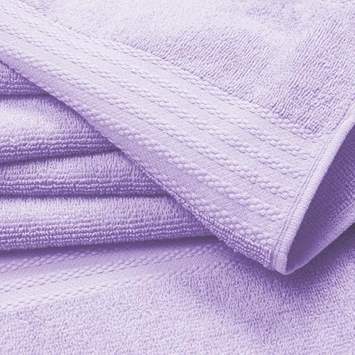 GLAMBURG Premium Cotton 4 Pack Bath Towel Set - Image 2