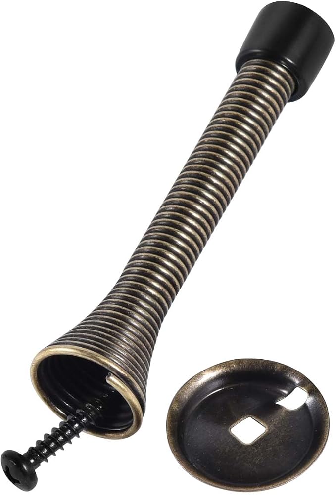 KISEER 12 Pack Spring Door Stops 3 1/4 Inch Flexible Heavy Duty Spring Door - Image 7