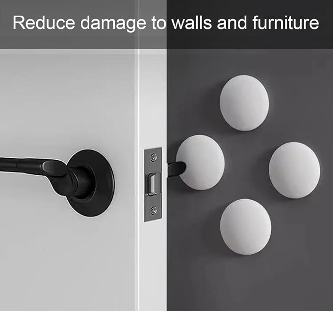 Door Stoppers Wall Potector for Door Knob Silicone Door 3.15" | Silicone - Image 4