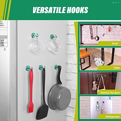 Neosmuk Magnetic Hooks for Cruise Cabins, 130lb Heavy Duty, 6 Pack - Image 3