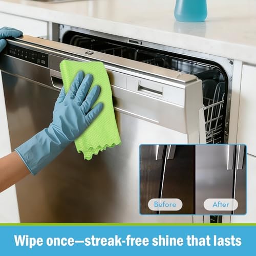 AIDEA Microfiber Glass Cleaning Cloth, Premium Microfiber Glass and Window - Image 5