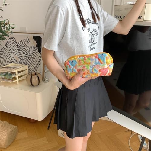 Pencil Case Office College School Storage Bag Pouch Holder Box Organizer Makeup - Image 7
