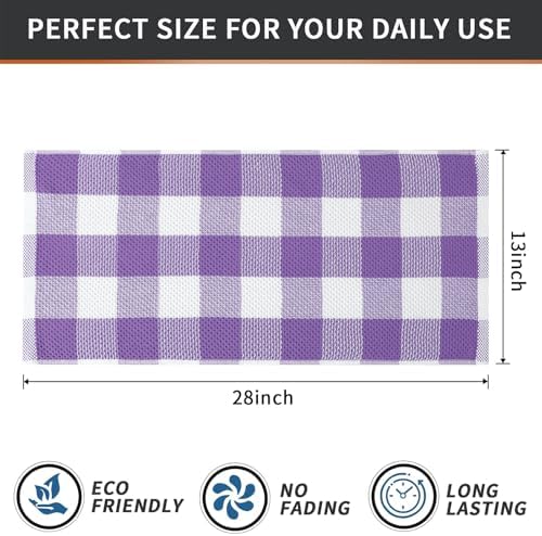 Mordimy 8 Pack Kitchen Towels and Dishcloths Set - Image 6