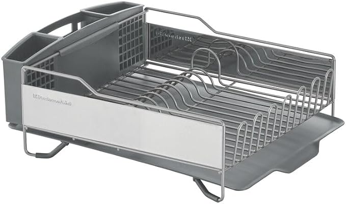 KitchenAid Large Capacity Full Size Rust Resistant Dish Rack - Image 6