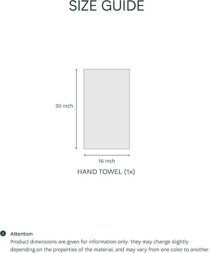 Lacoste Heritage 100% Supima Cotton Hand Towel 16" x 30", Celestial | Highly - Image 2