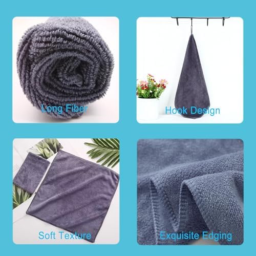 400 GSM Premium Microfiber Cleaning Cloths, Ultra Absorbent Lint Free Towels & - Image 4