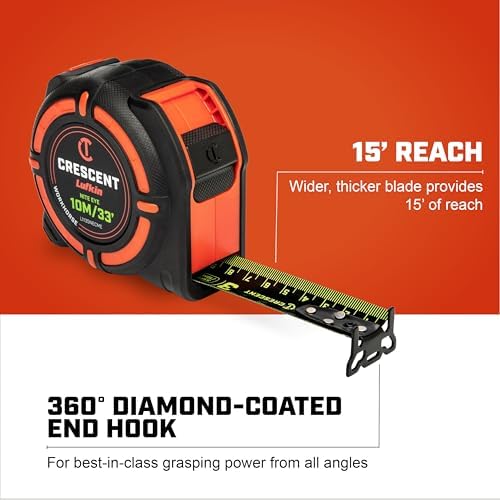 Crescent Lufkin 10m/35' WORKHORSE NITE EYE Tape | L1135NECME - Image 3