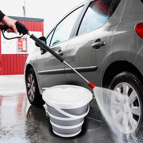 2 Pack Collapsible Buckets 10L 2.6 Gallon Cleaning Bucket Mop Bucket Folding - Image 6