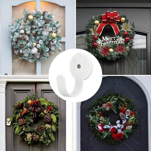 Linwnil Magnetic Wreath Hanger Wreath Holder Wreath Hanger Hook - Image 6