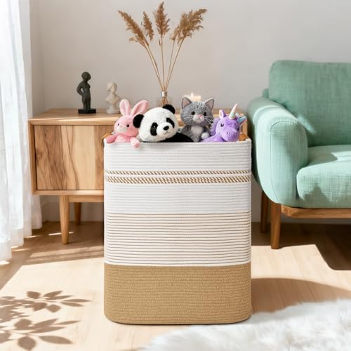 Laundry Hamper, 75L Tall Laundry Basket - Image 4