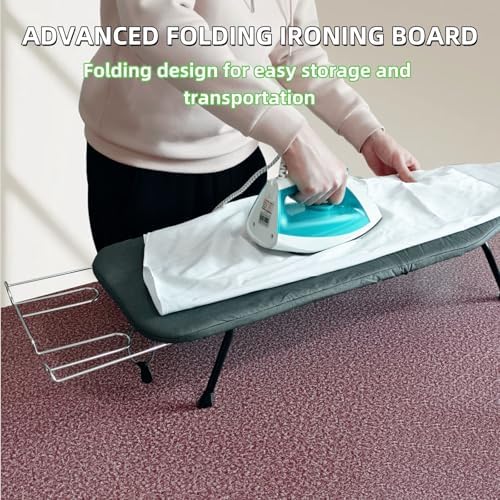 Tabletop Ironing Board, Compact Foldable Portable Mini Iron Board - Image 3
