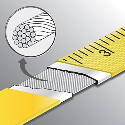 Komelon 66330IM Open Reel Fiberglass Tape Measure, Hi-Viz Yellow - Image 4