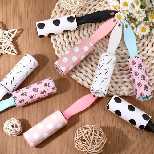 12 Pcs Mini Lint Roller Travel Size - Image 3