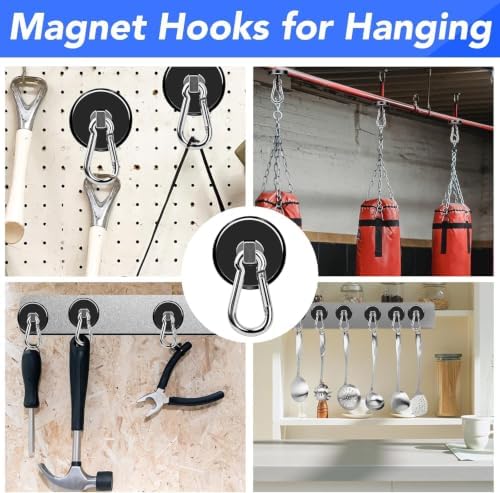 LOVIMAG Magnetic Hooks 110LBS Strong Magnets Cruise 12Pack Magnet - Image 7