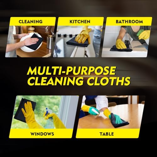 HOMEXCEL 800 Packs Microfiber Cleaning Cloth, 11.5 x 11.5 inch Microfiber Towels - Image 7