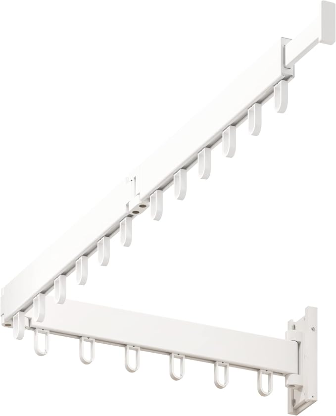 HEILAIYI Clothes Drying Rack, Laundry Drying Rack, Wall Mounted Clothes Rack - Image 9