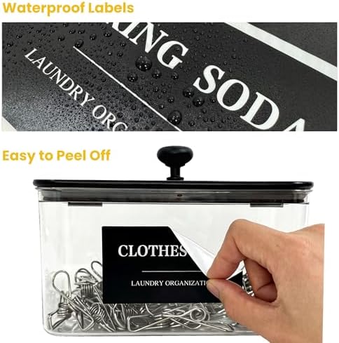 Laundry Detergent Pods Container & Dryer Sheet Holder - Image 5