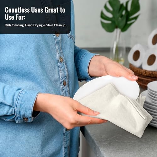 ROYALE LINENS Flour Sack Dish Towels - Image 4