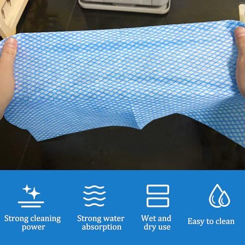 Disposable Cleaning Cloths, Absorbent Dish Cloths Large Kitchen Towels - Image 3
