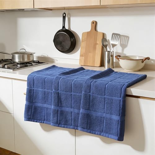Homaxy 100% Cotton Kitchen Towels 18"x28", 4 Pack Dish Towels - Image 6